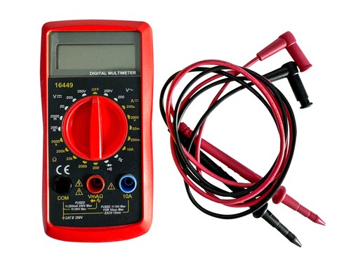 Digital multimeter voltmeter - digital,