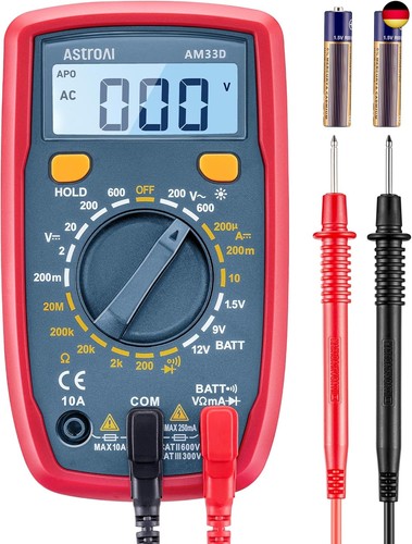 Astroai digital multimeter - digital,