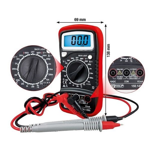 Tools digital multimeter - ks,