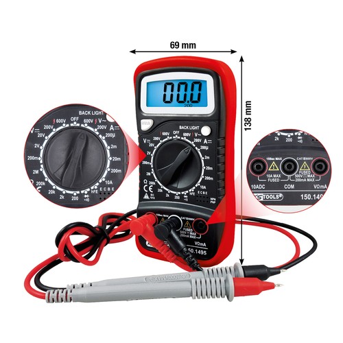 Tools digital multimeter - ks,