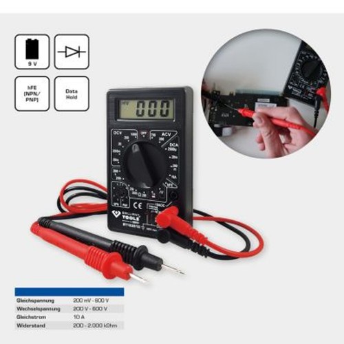 Tools multimeter bt122910 - tools,