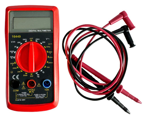 Digital multimeter voltmeter - digital,