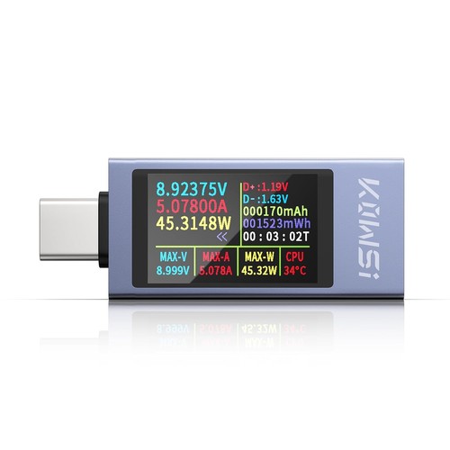 Usb tester multimeter typ c - usb, typ-c